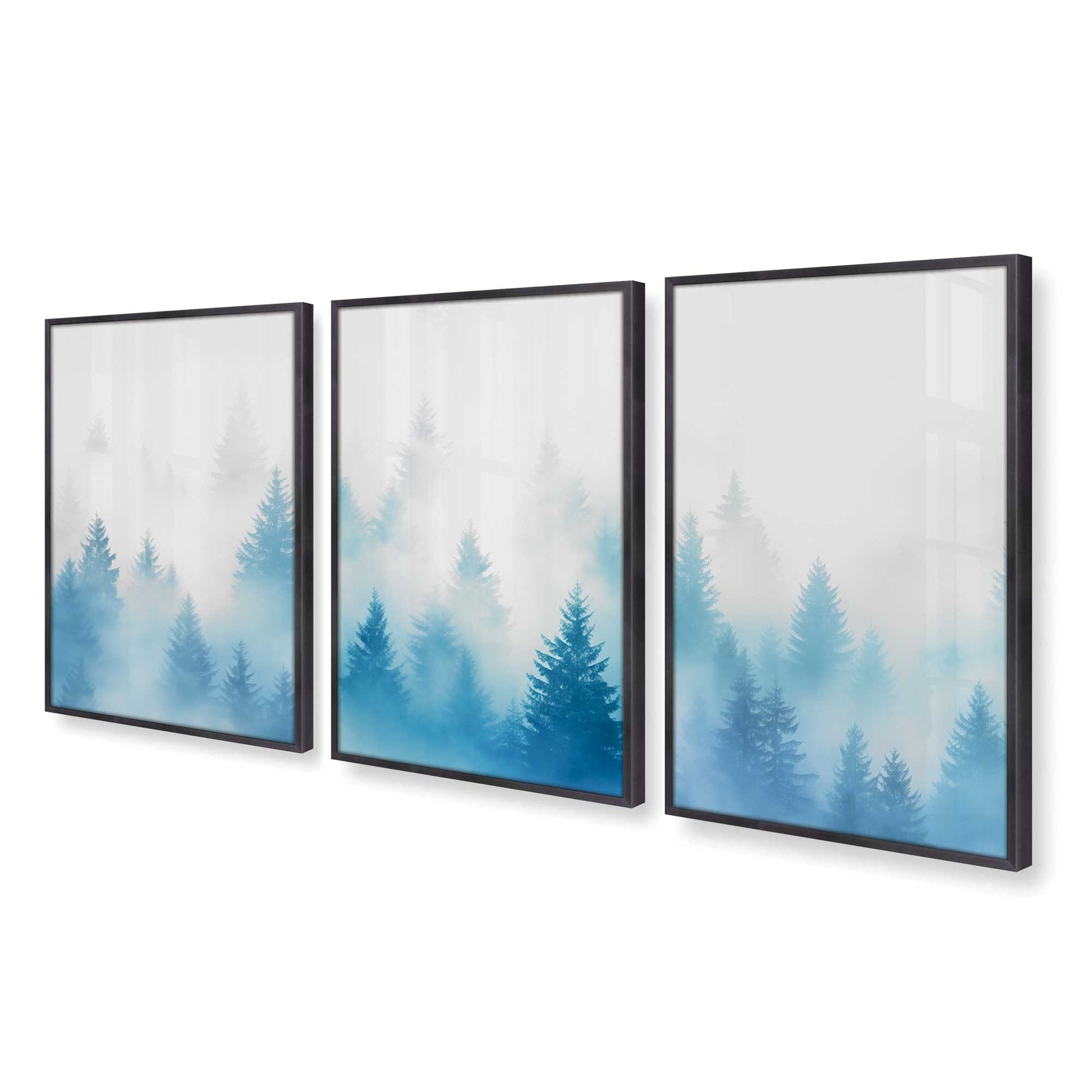 [Color:Weathered Zinc], Picture of art in a Weathered Zinc frame of the corner