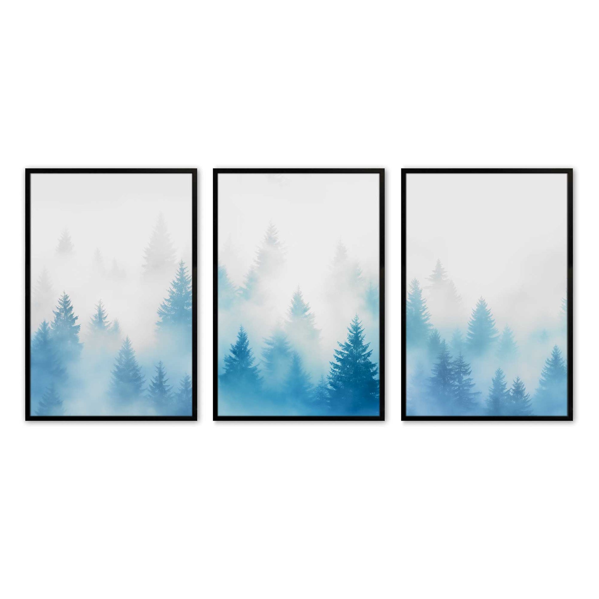 [Color:Satin Black], Picture of art in a Satin Black frame at an angle