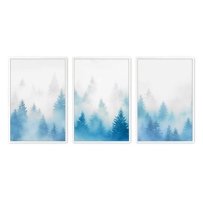 [Color:Opaque White], Picture of art in a Opaque White frame at an angle