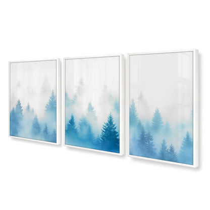 [Color:Opaque White], Picture of art in a Opaque White frame of the corner