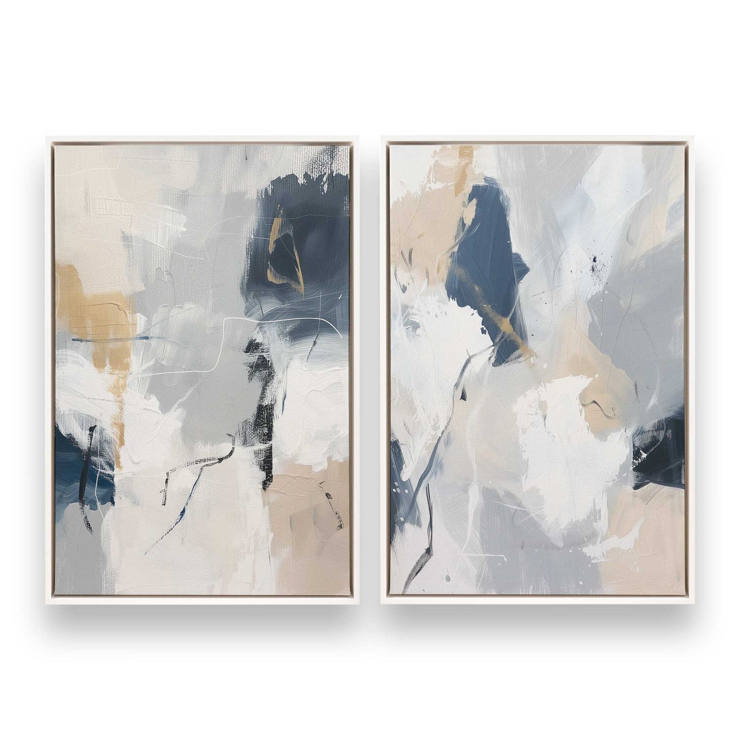 [Color:Opaque White], Picture of art in a White frame