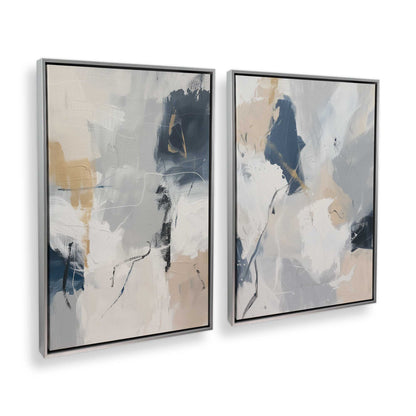 [Color:Polished Chrome], Picture of art in a Polished Chrome frame at an angle