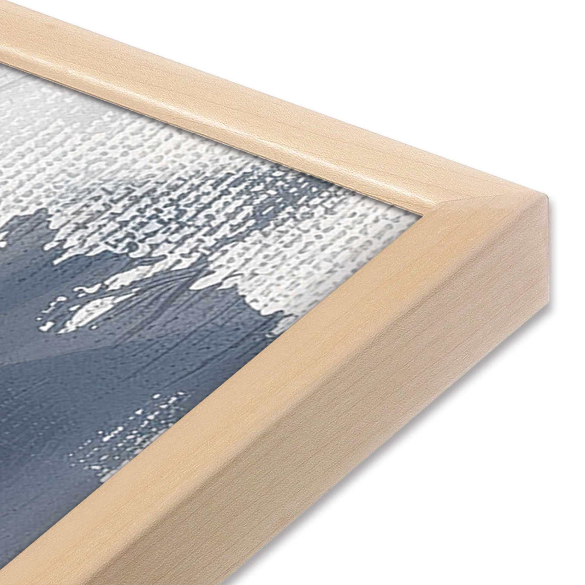 [Color:Raw Maple], Picture of art in a Raw Maple frame of the corner