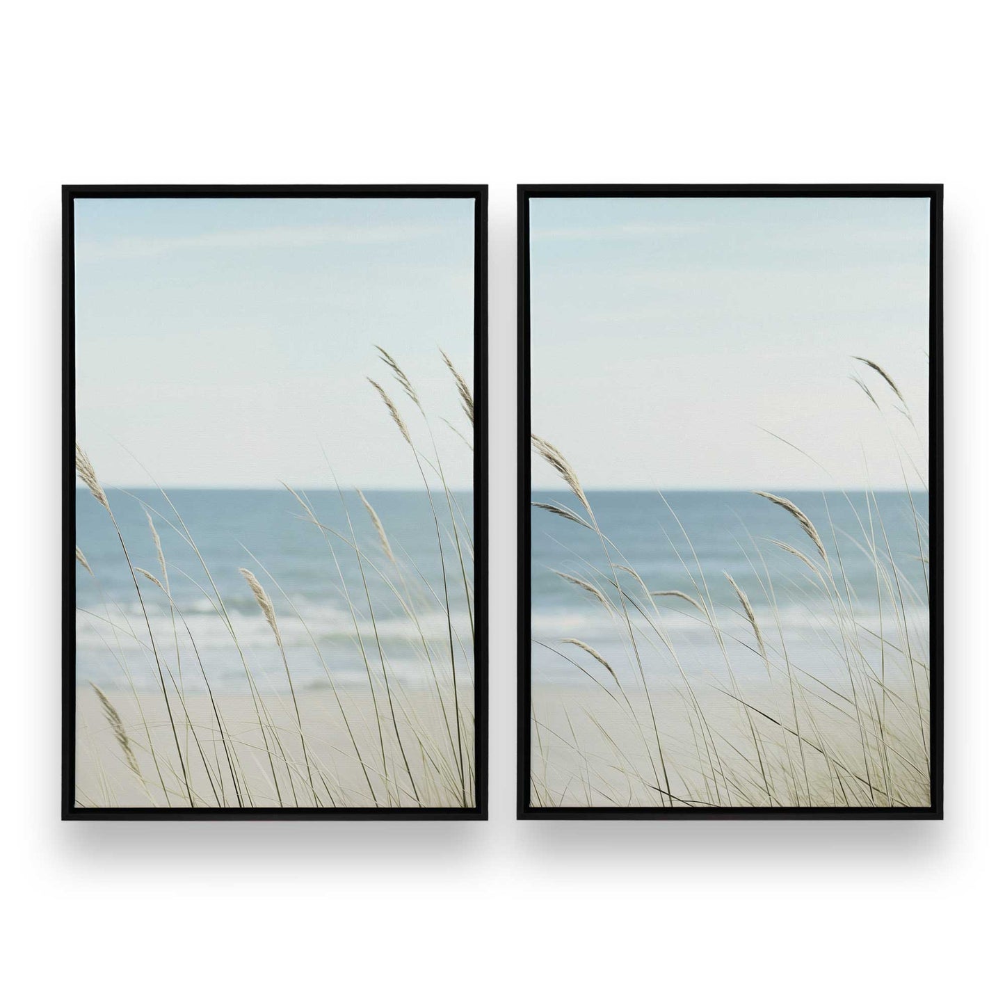 [Color:Satin Black], Picture of art in a Satin Black frame