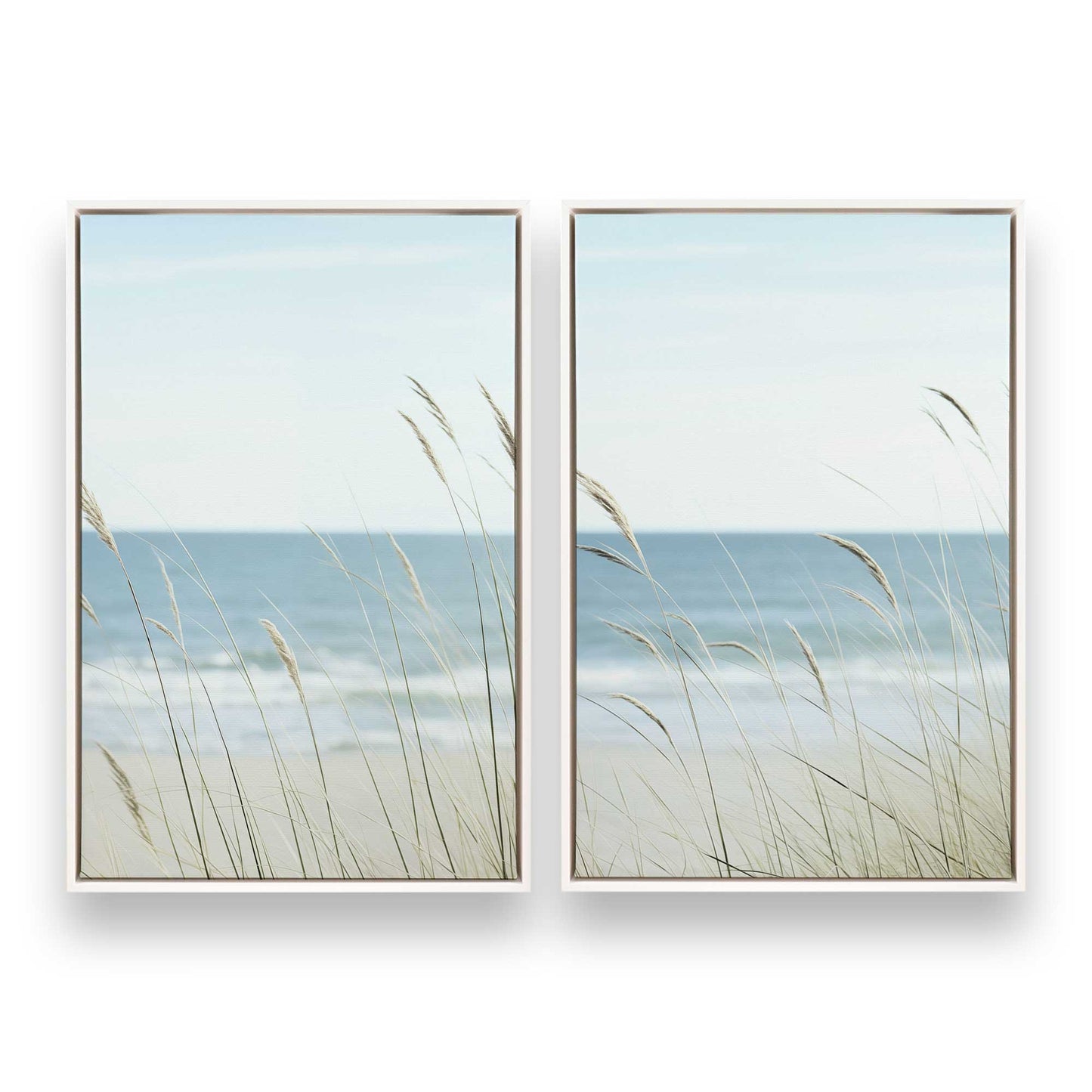 [Color:Opaque White], Picture of art in a White frame