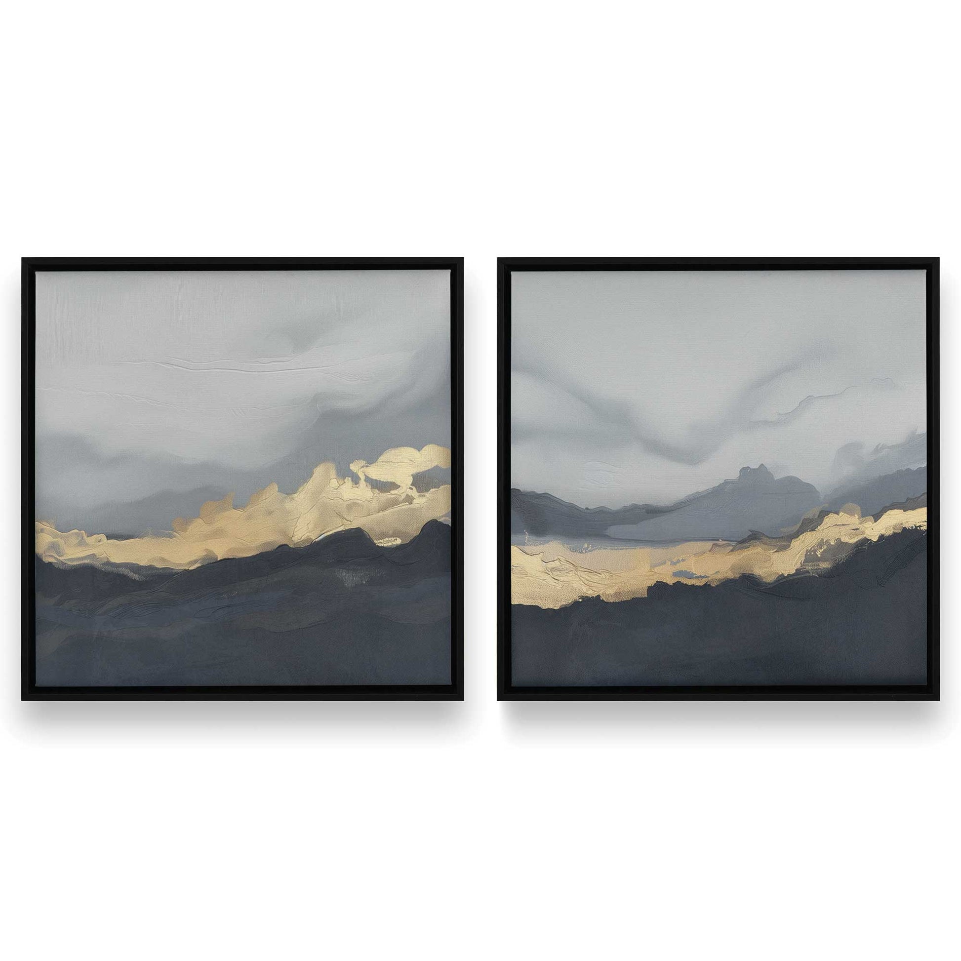 [Color:Satin Black], Picture of art in a Satin Black frame