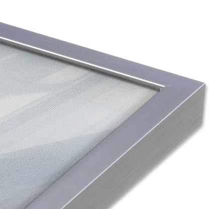 [Color:Polished Chrome], Picture of art in a Polished Chrome frame at an angle