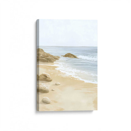 [Color:Stretched Canvas], Picture of art at an angle