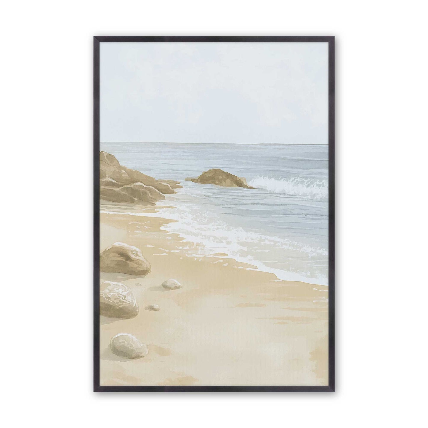 [Color:Weathered Zinc], Picture of art in a Weathered Zinc frame
