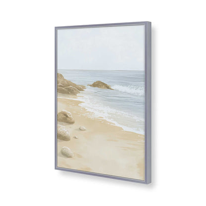 [Color:Polished Chrome], Picture of art in a Polished Chrome frame of the corner