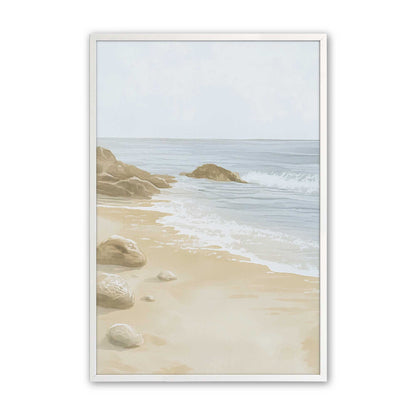[Color:Opaque White], Picture of art in a Opaque White frame