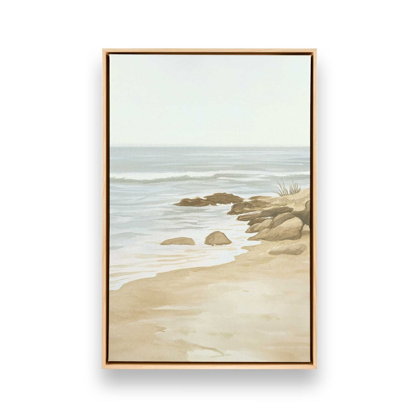 [Color:American Maple], Picture of art in a American Maple frame
