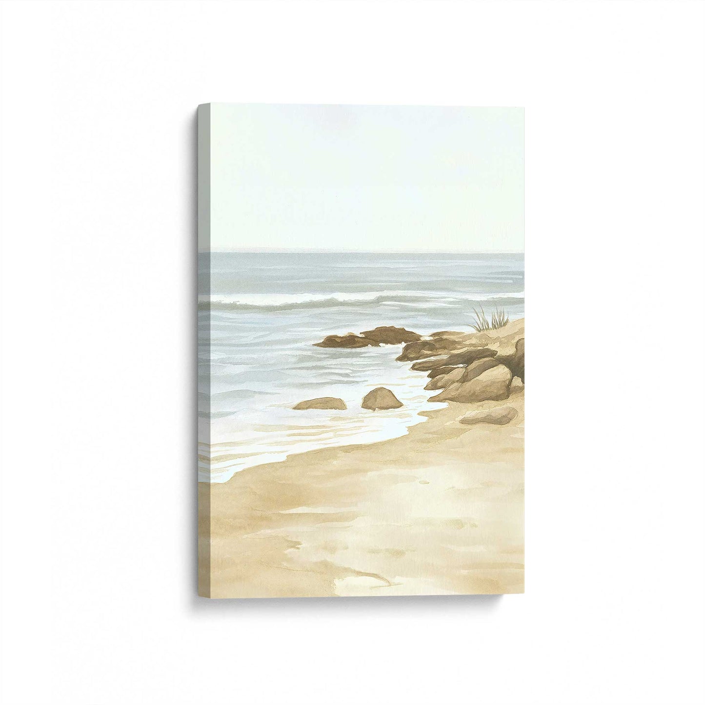 [Color:Stretched Canvas], Picture of art at an angle