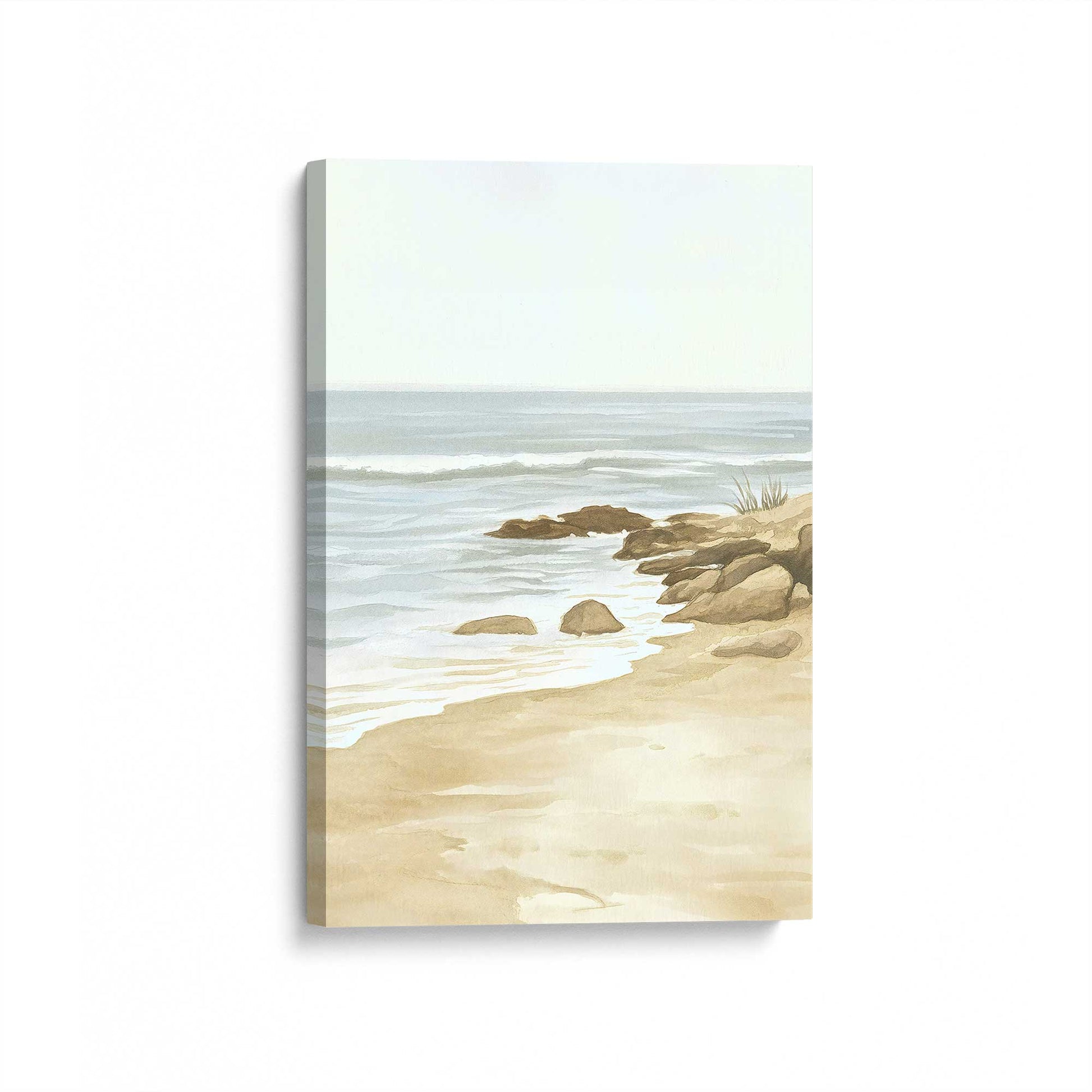 [Color:Stretched Canvas], Picture of art at an angle
