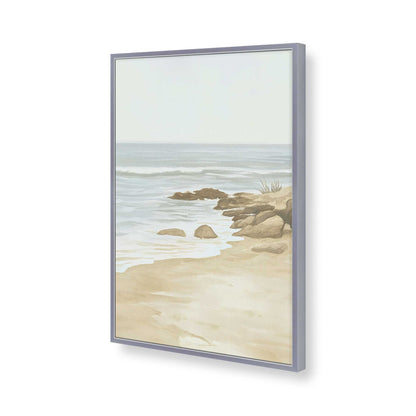 [Color:Polished Chrome], Picture of art in a Polished Chrome frame of the corner