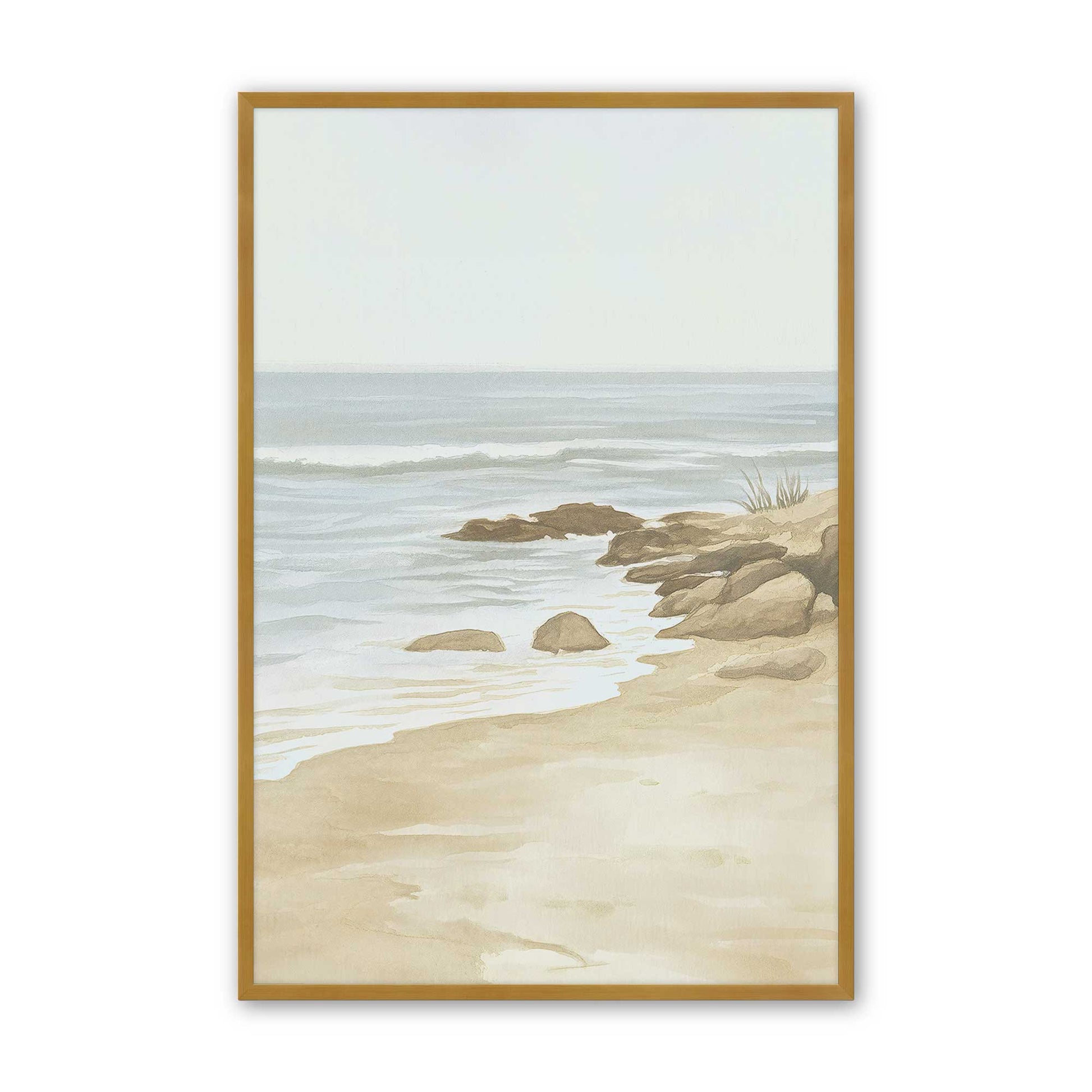 [Color:Polished Gold], Picture of art in a Polished Gold frame