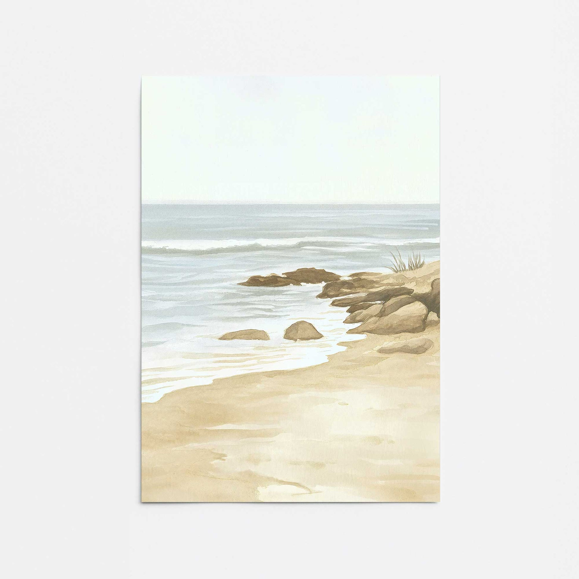 [color:Rolled Print], Picture of close up of art