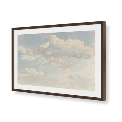 [Color:Belvinder Brown], Picture of art in a Polished Chrome frame of the corner