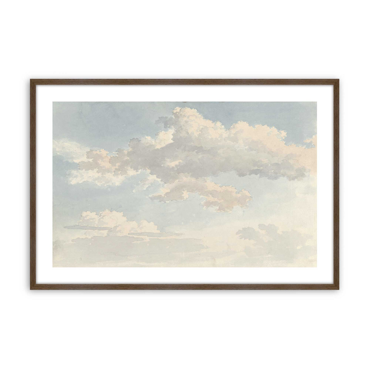 [Color:Walnut], Picture of art in a Polished Chrome frame