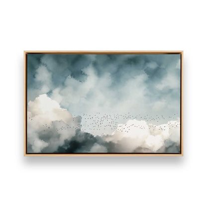 [Color:American Maple], Picture of art in a American Maple frame