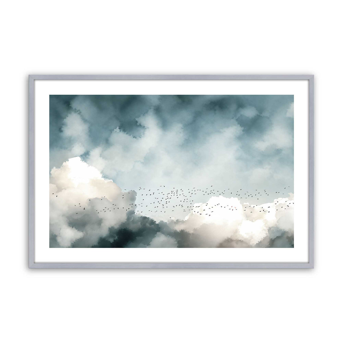[Color:Polished Chrome], Picture of art in a Polished Chrome frame