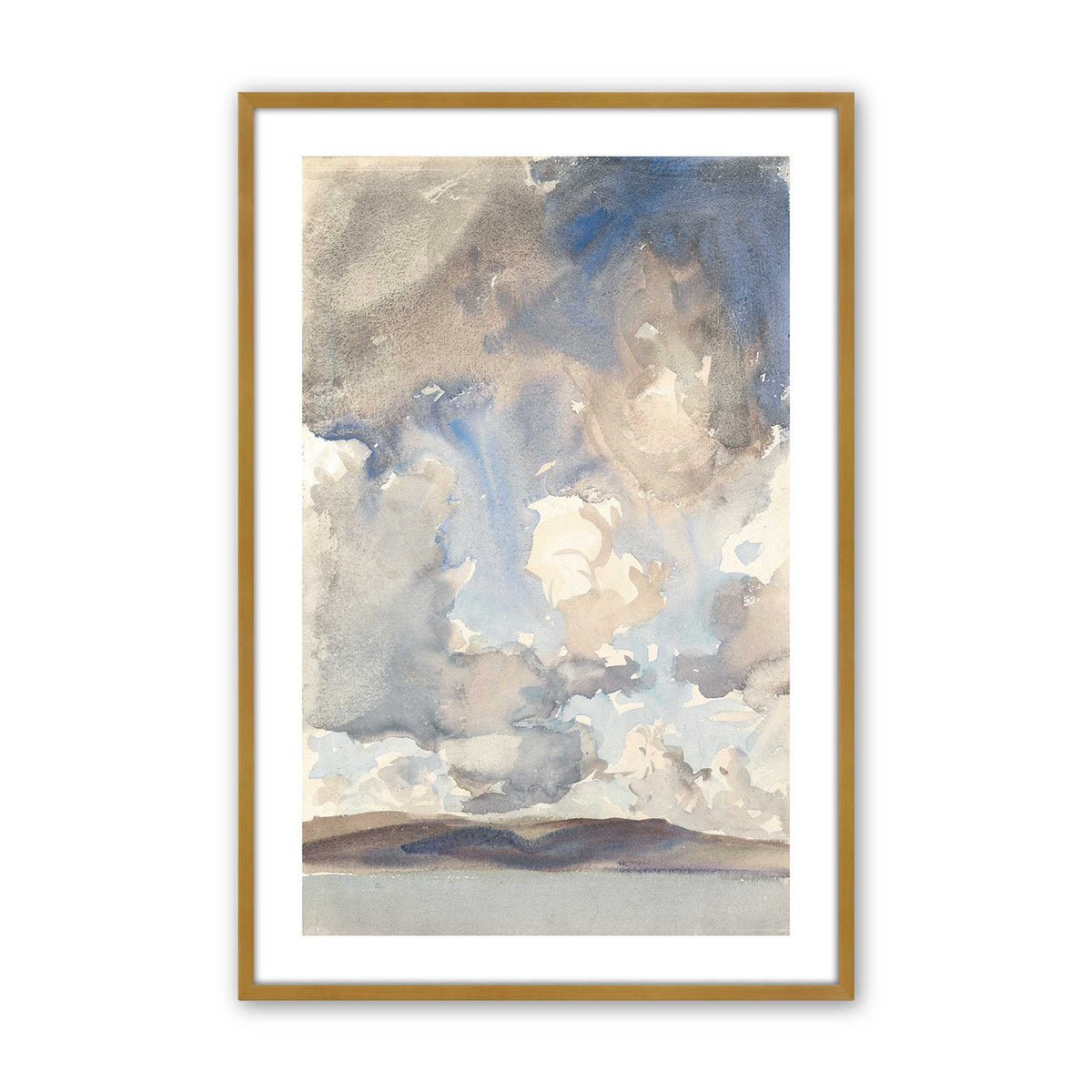 [Color:Polished Gold], Picture of art in a Polished Gold frame