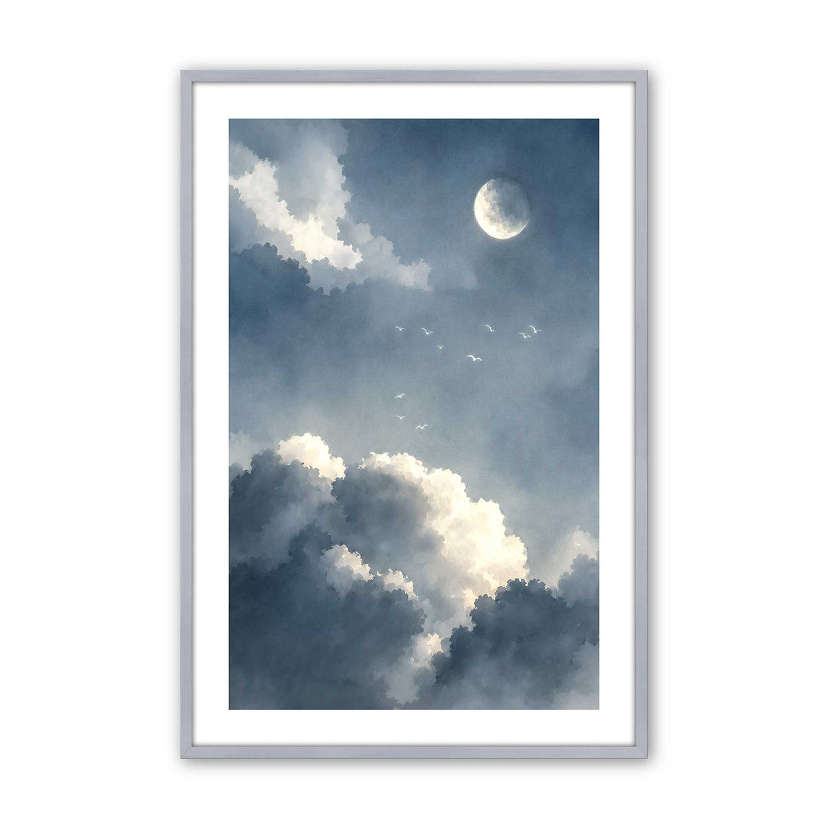 [Color:Polished Chrome], Picture of art in a Polished Chrome frame