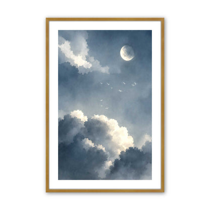 [Color:Polished Gold], Picture of art in a Polished Gold frame