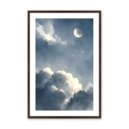 [Color:Belvinder Brown], Picture of art in a Belvinder Brown frame