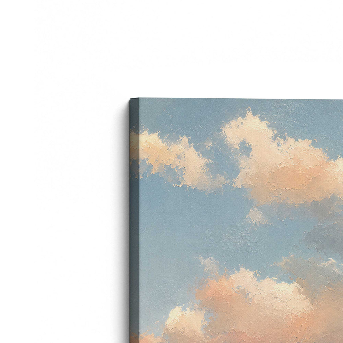 [Color:Stretched Canvas], Picture of the corner of the art