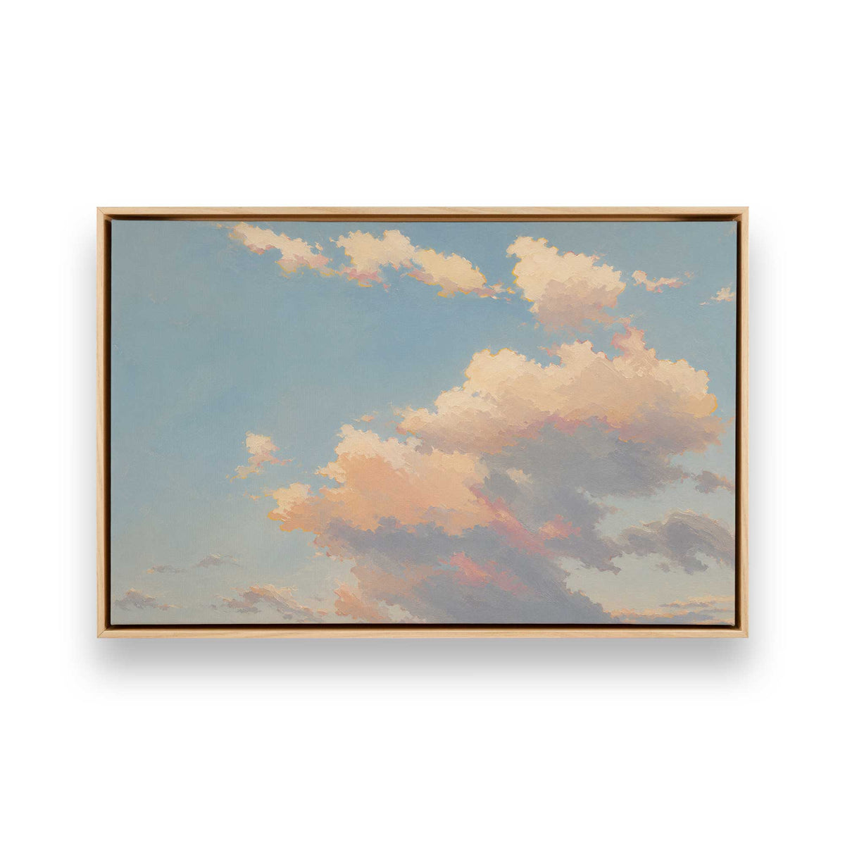 [Color:American Maple], Picture of art in a American Maple frame