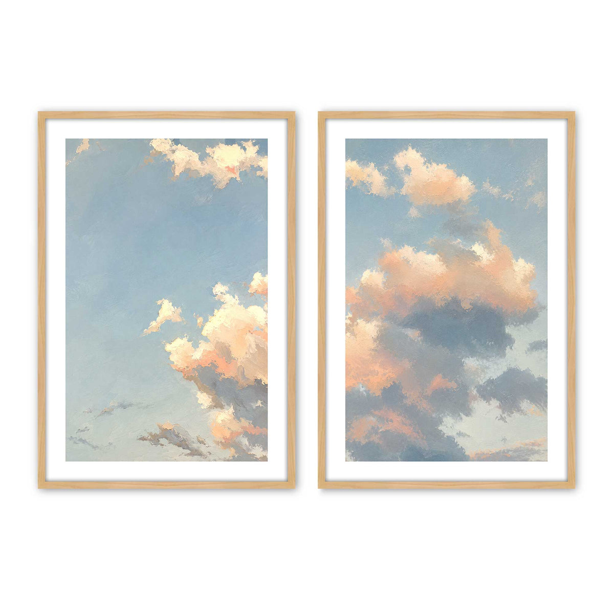 [Color:American Maple], Picture of art in a American Maple frame