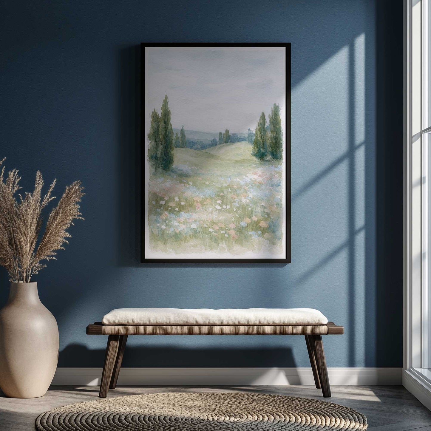 Picture of art in a room