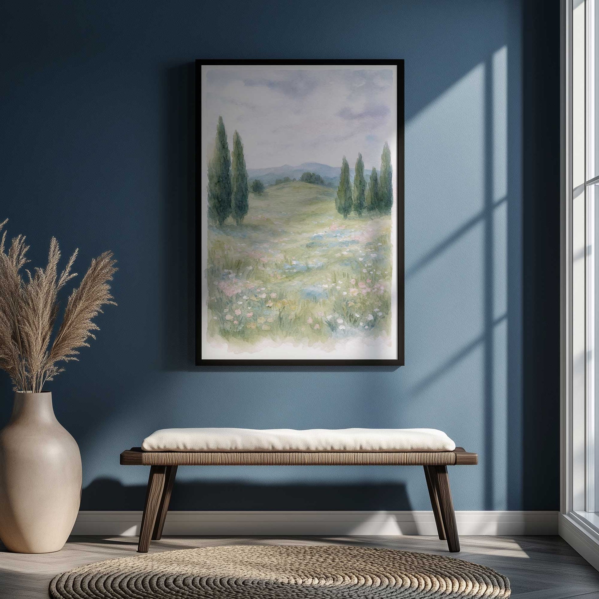 Picture of art in a room