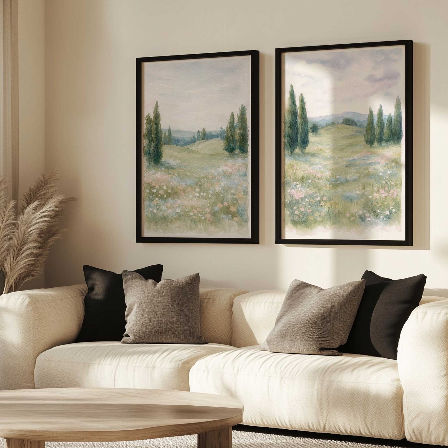 [Color:American Maple], Picture of art in a American Maple frame