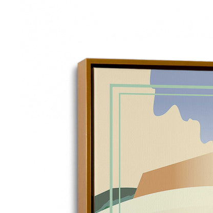 Paradise in Panama Poster Canvas Print