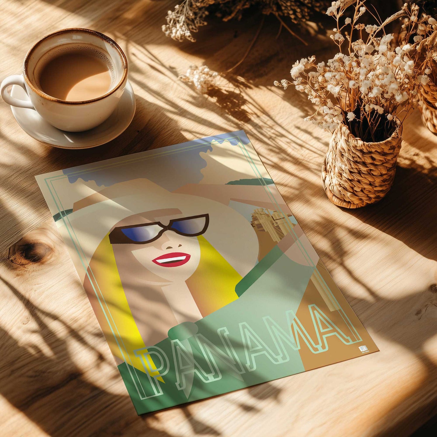 Paradise in Panama Poster Paper Print