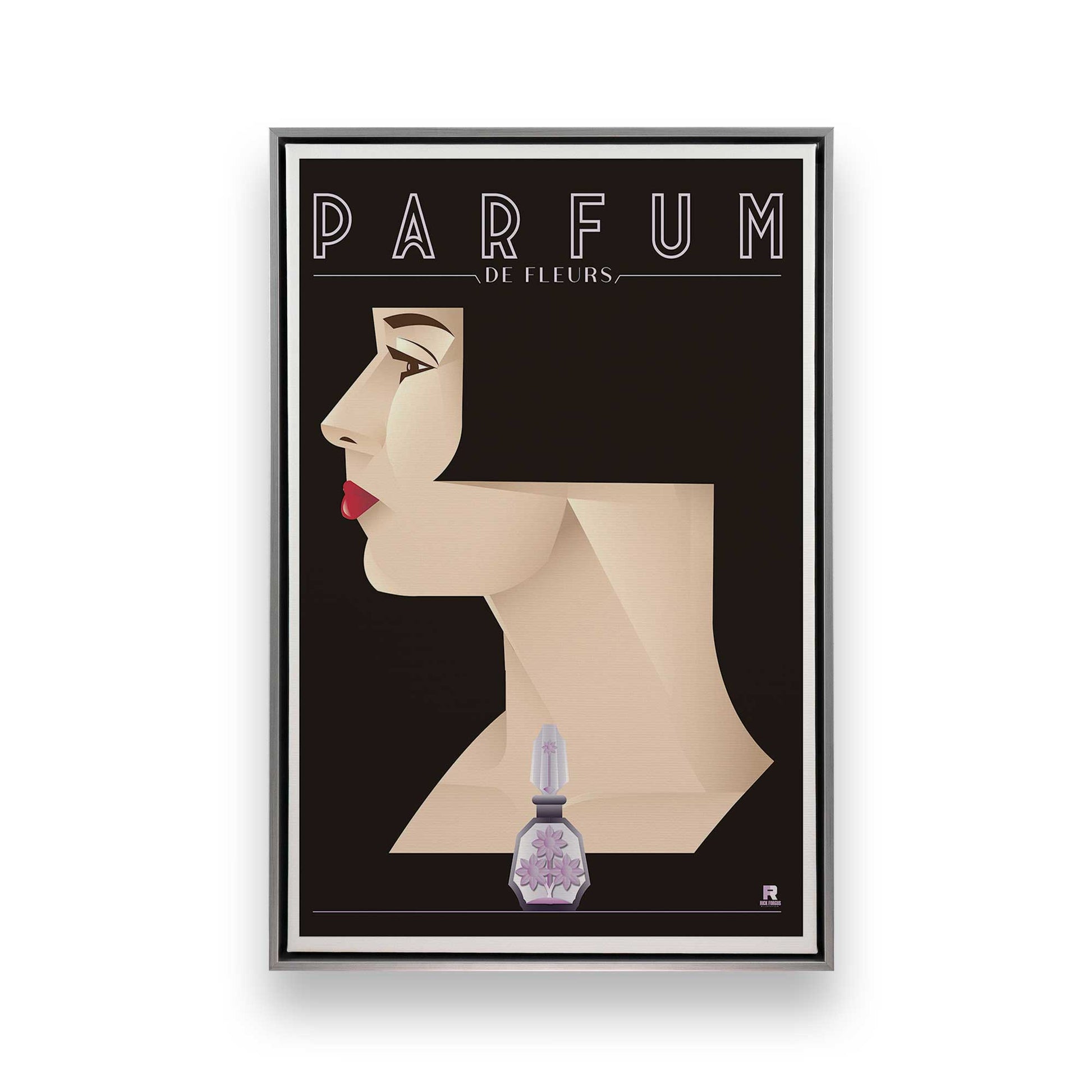 [Color:Polished Chrome], Picture of art in a Polished Chrome frame