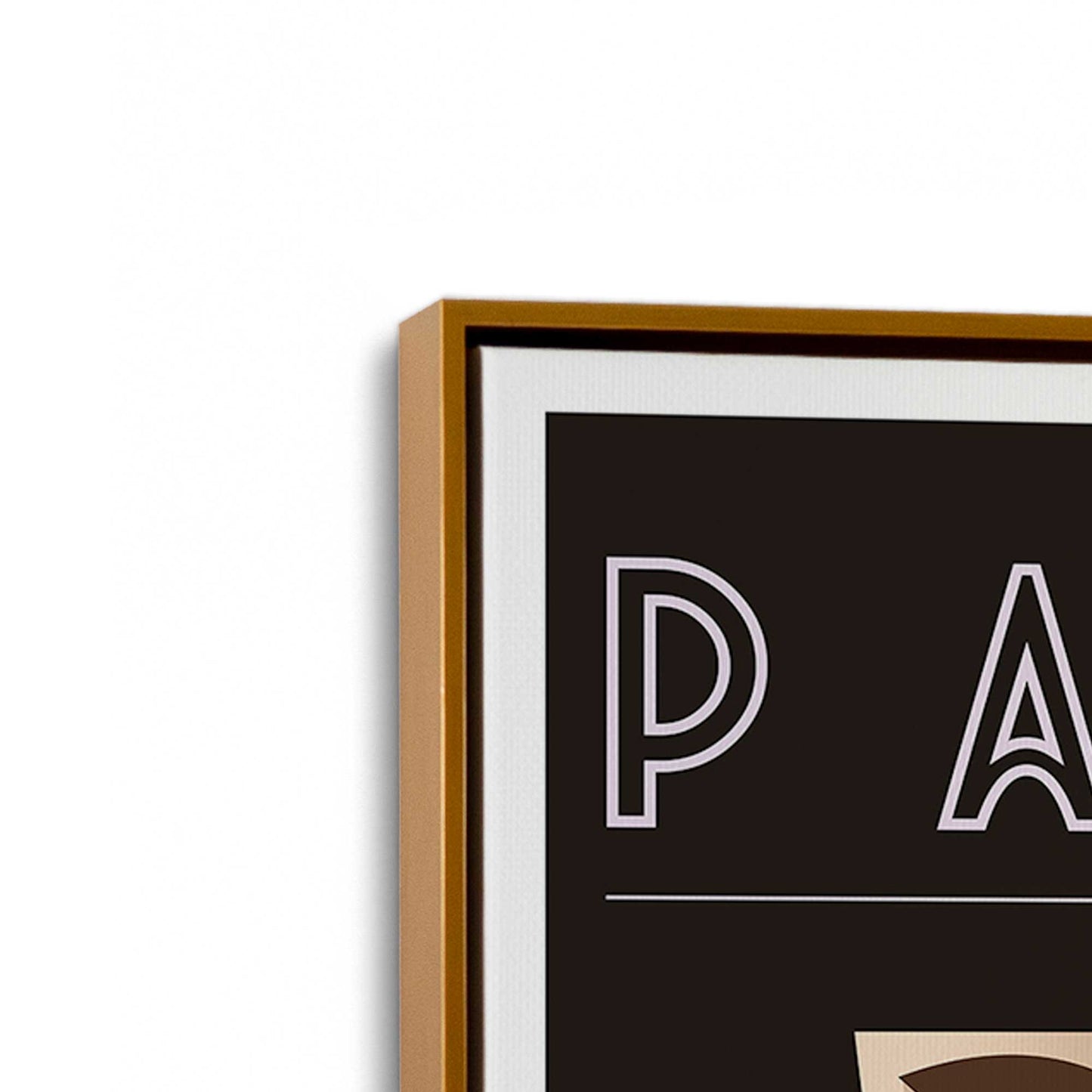 Golden Perfume Muse Canvas Print