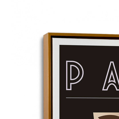 Golden Perfume Muse Canvas Print