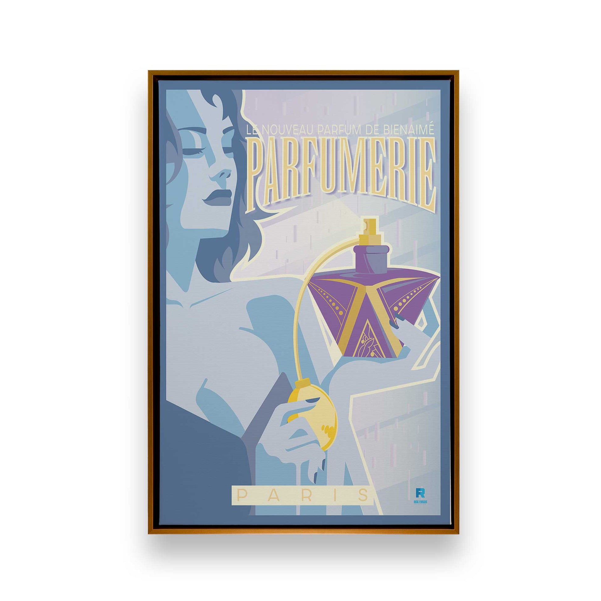 [Color:Polished Gold], Picture of art in a Polished Gold frame