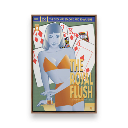 [Color:Walnut], Picture of art in a Walnut frame