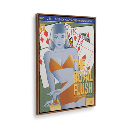 [Color:Walnut], Picture of the corner of the art