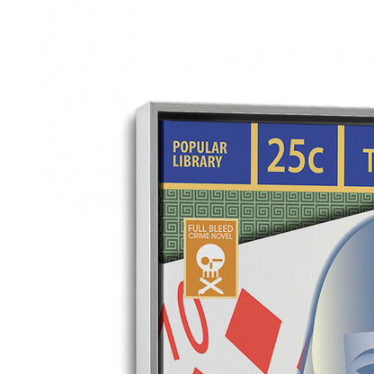 Kiss and Chaos Canvas Print