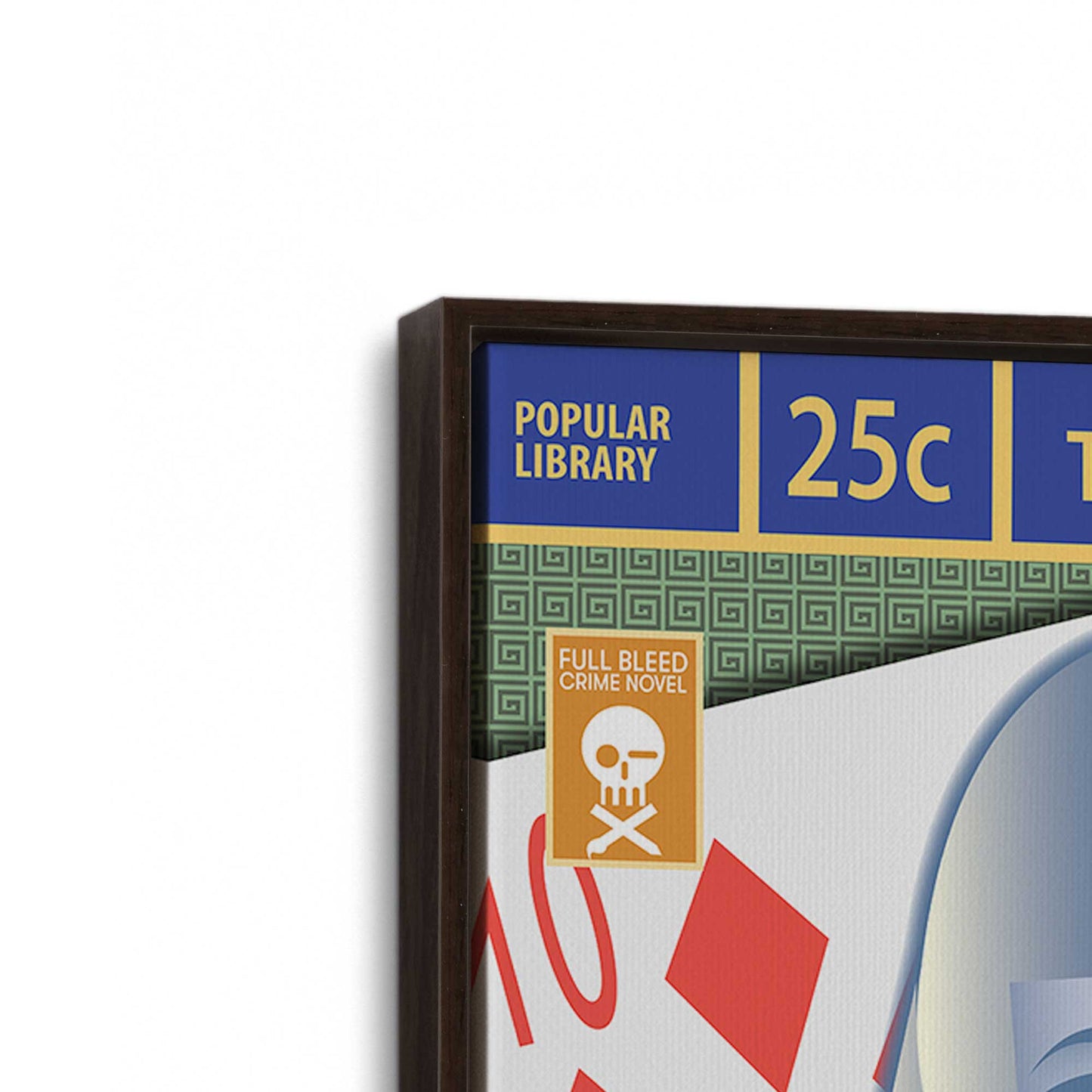 Kiss and Chaos Canvas Print