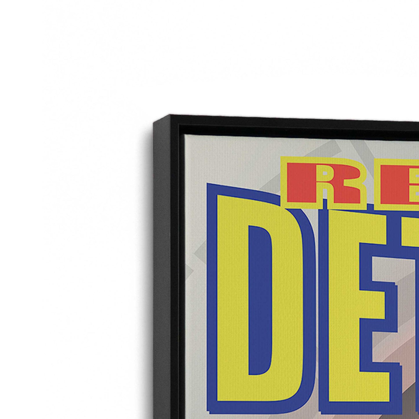 Red Devil Detective Canvas Print