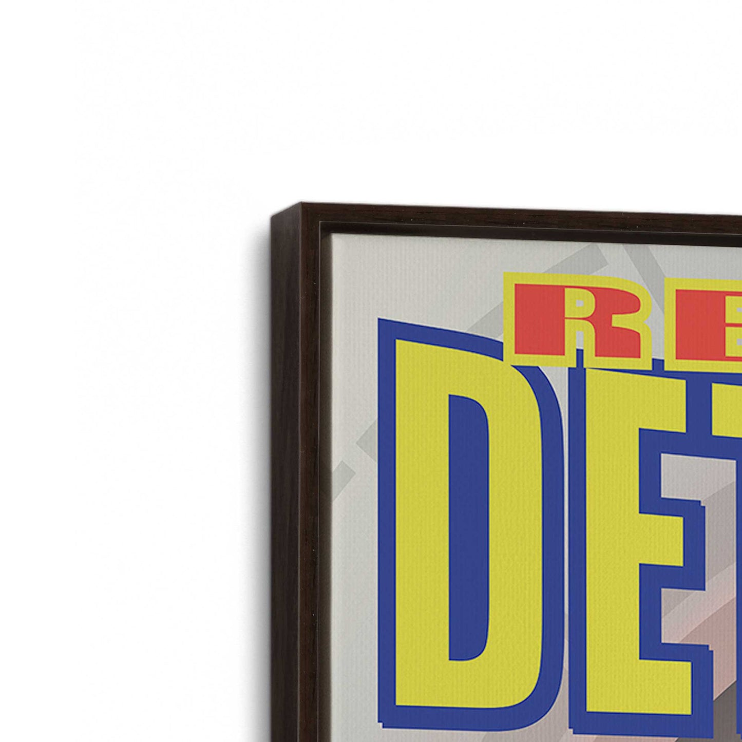 Red Devil Detective Canvas Print