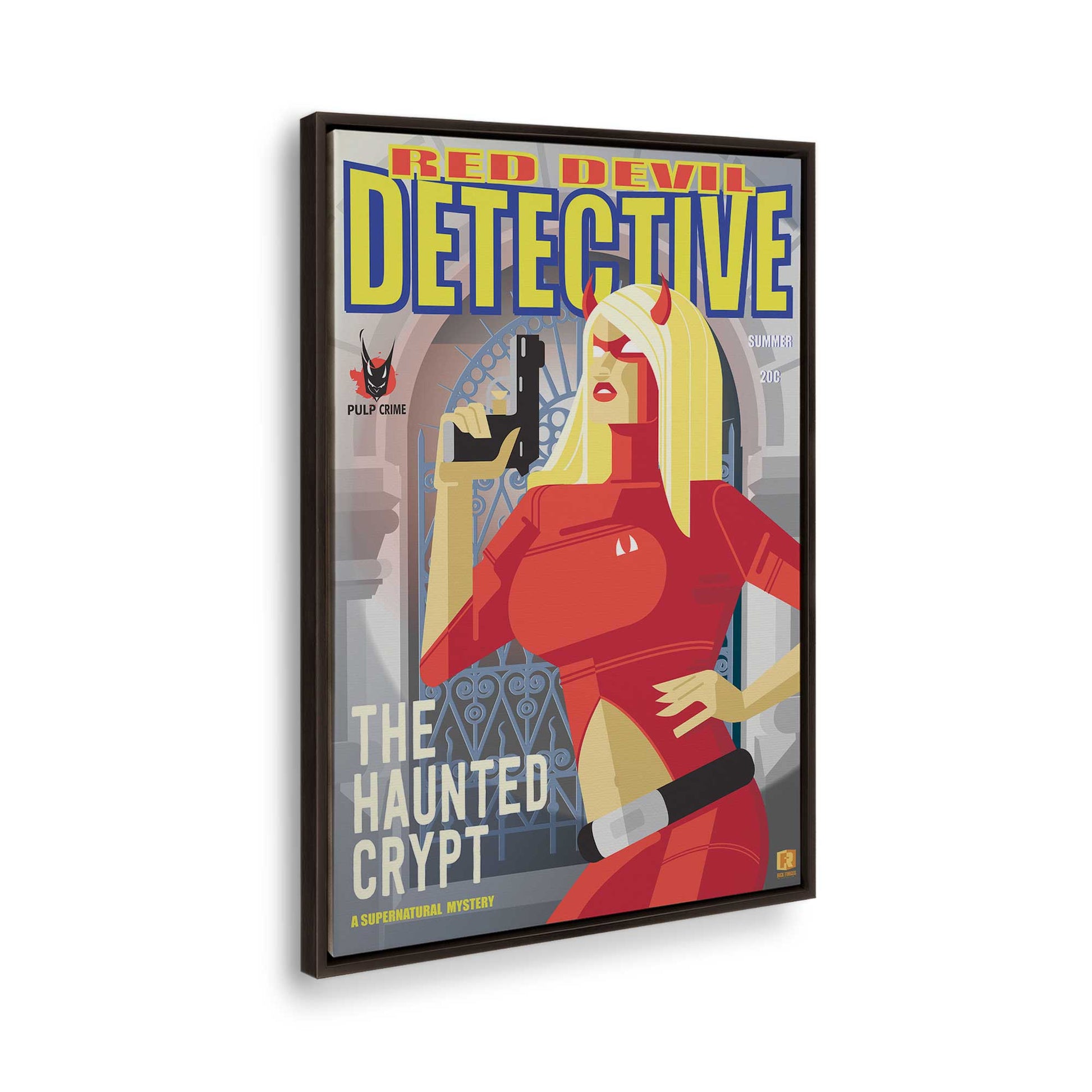 [Color:Espresso], Picture of the corner of the art