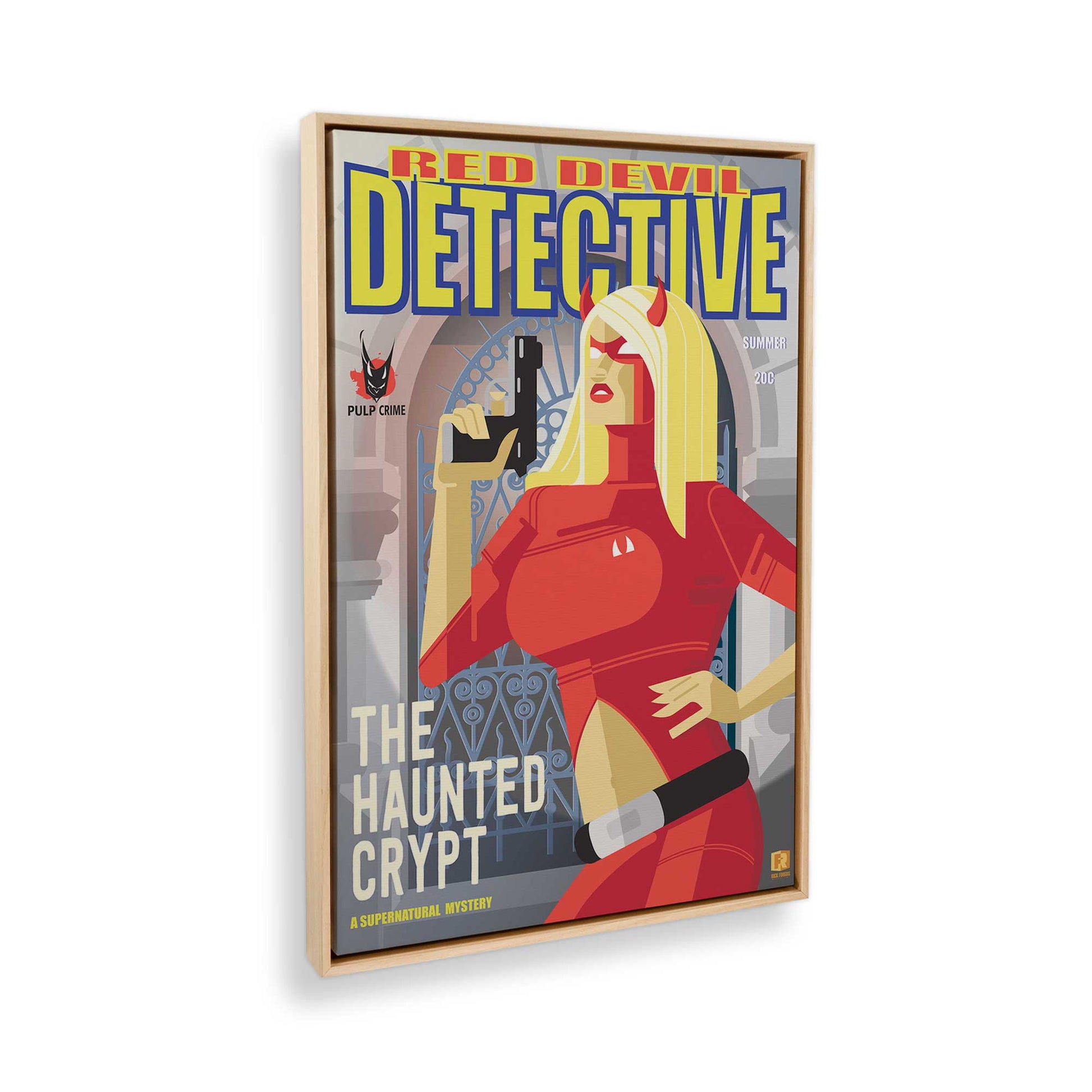 [Color:American Maple], Picture of the corner of the art