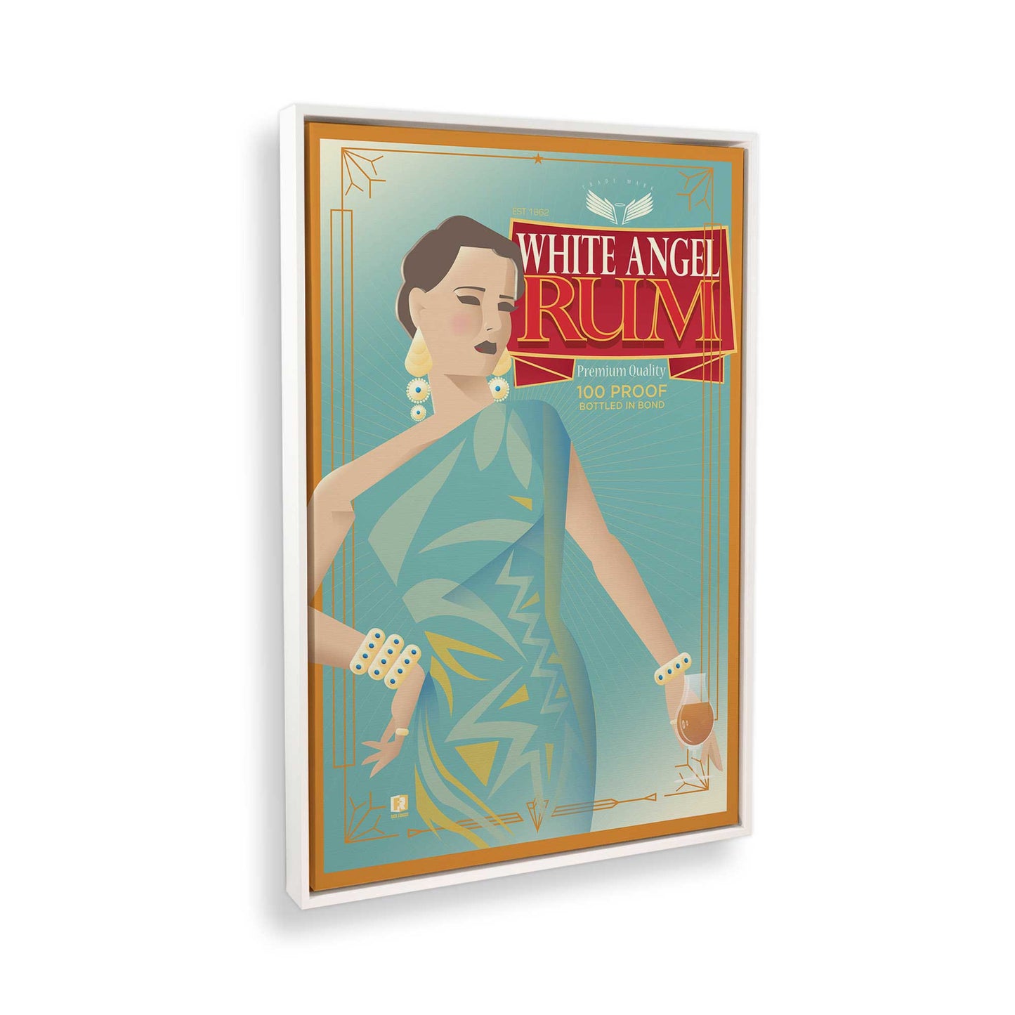 [Color:Opaque White], Picture of the corner of the art